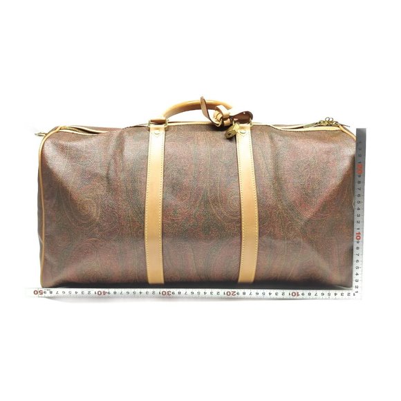 Etro Boston 45 Bag Brown PVC, milano paisly - Picture 2 of 9